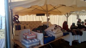 Stand à Montbrun le 3 décembre 2017